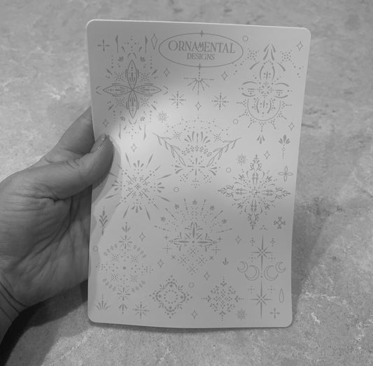 ORNAMENTAL PIECE DESIGNS PRACTICE SKIN