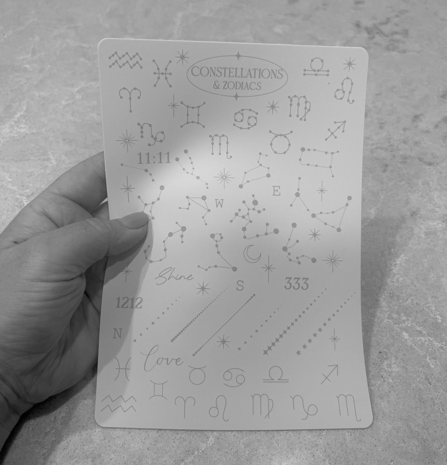 BUGS/CRITTERS & CONSTELLATIONS PRACTICE SKIN