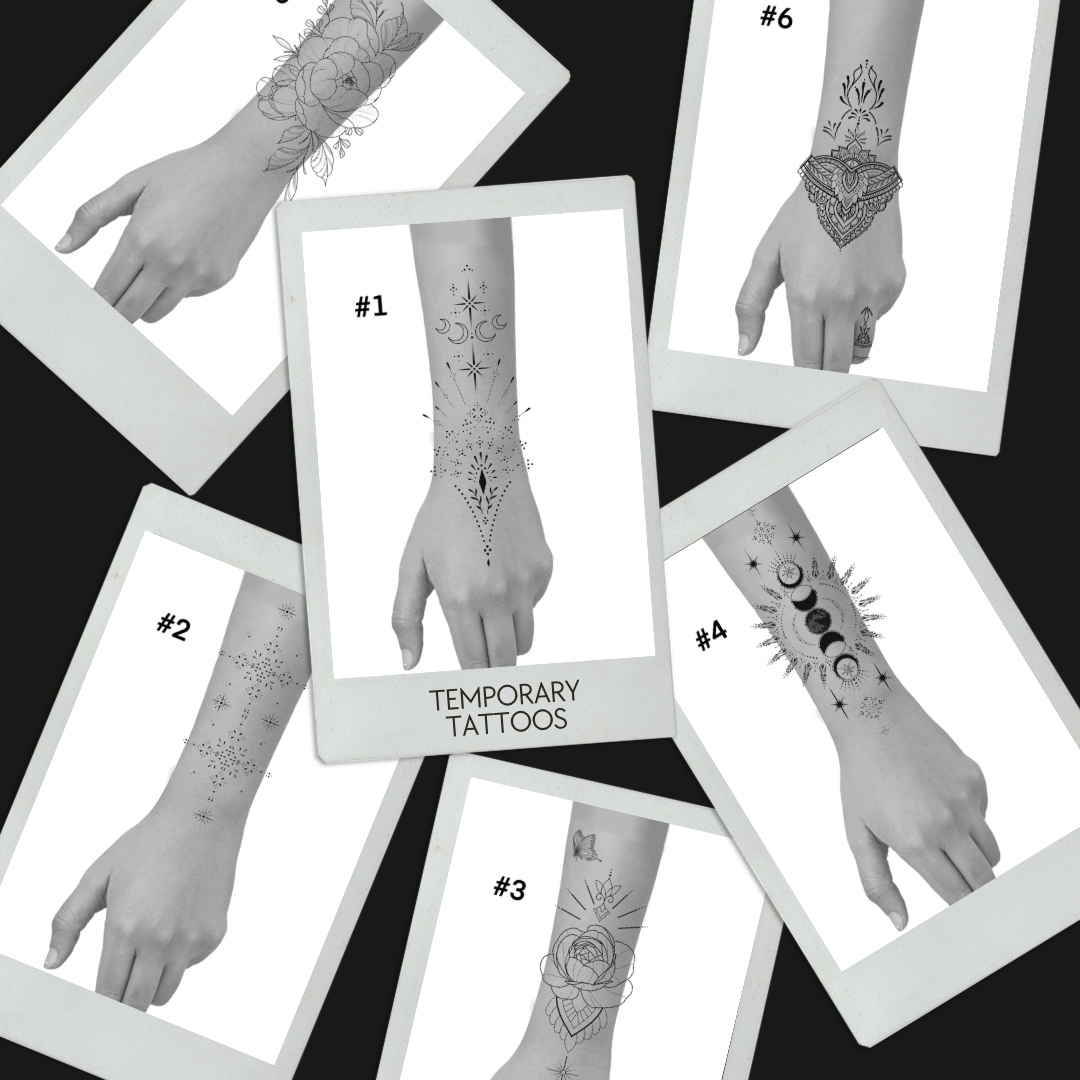 Ornamental Cuff Temporary Tattoo