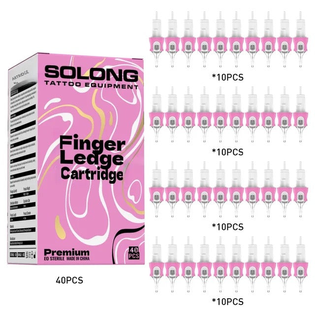 Finger Ledge Round Shader- 40 pieces (double box)