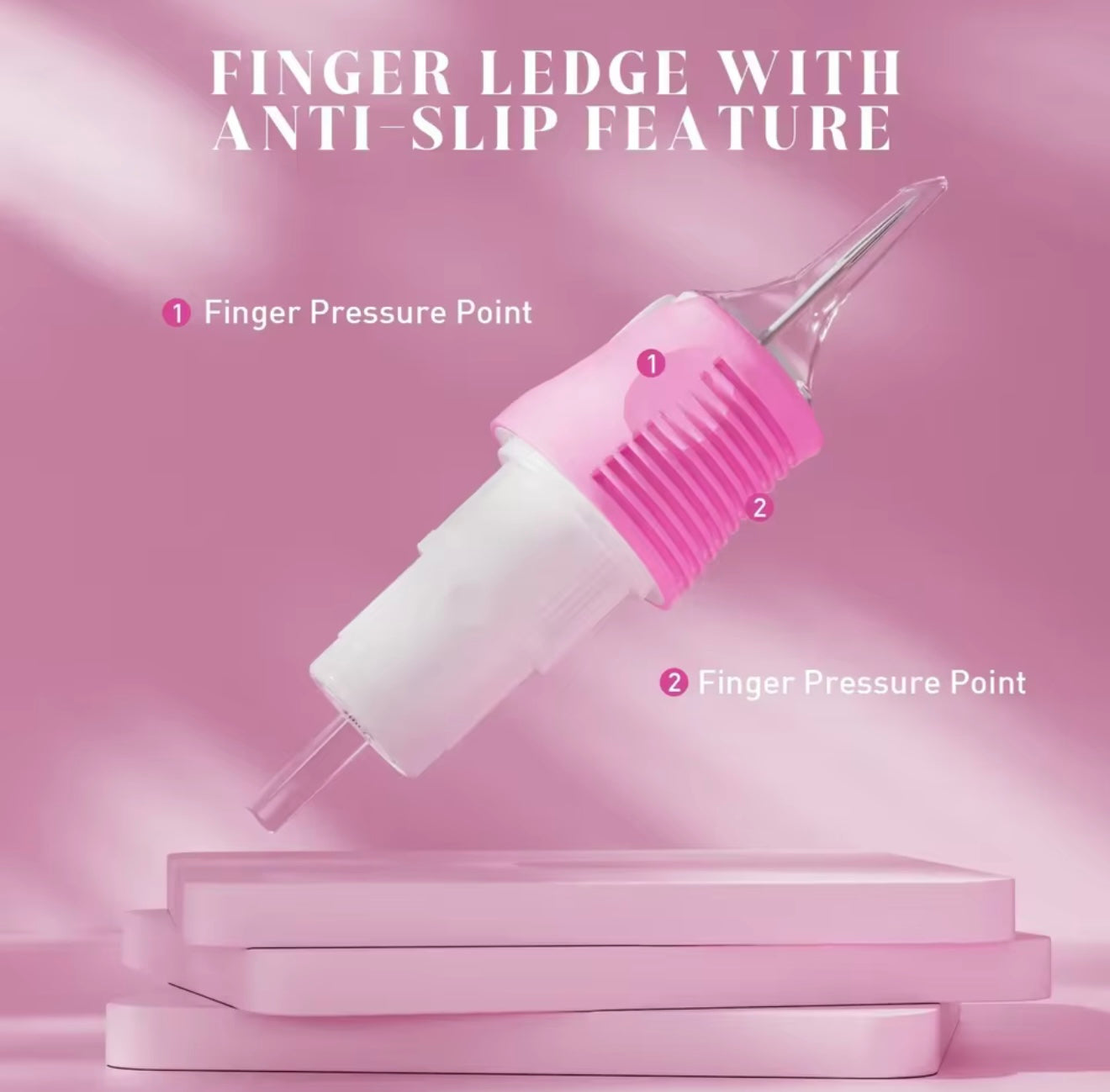 Finger Ledge Round Shader- 40 pieces (double box)